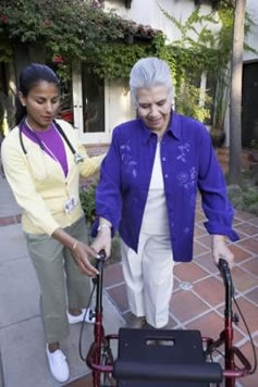 Caregiver and Client